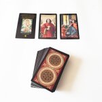 Tarot botticelli doré edition anglaise, carte en papier, jeu de société intéressant pour fêtes, camping, ... Tarot botticelli doré edition anglaise, carte en papier, jeu de société intéressant pour fêtes, camping, ...
