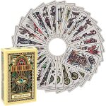 Tarot classique, jeux tarot, cartes de tarot, tarot deck, jeu de tarot de tatouage, ink & intuition, ...