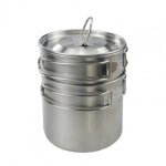 Tasse a caf� isol�e universelle, 1 ensemble, durable, couleur argent, r�sistant aux chutes, pour voyage, ...