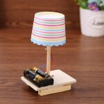 Tasse en papier pour enfants, bricolage, petite lampe de table, mod�le, jouets d'exp�rimentation scientifique, ...