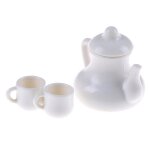 Tasses a th et caf en plastique, accessoires pour maison de poupe, meubles de direction, jouets, tasses ...