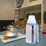 Tasse en verre avec crochet et boucle, chauffe - lait usb, biberon d'alimentation pour bébé, avec couvercle ... Tasse en verre avec crochet et boucle, chauffe - lait usb, biberon d'alimentation pour bébé, avec couvercle ...