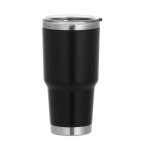 Tasse de voyage de 30 oz ( - noire) - tasse a caf en acier inoxydable a double paroi isole sous vide, ...