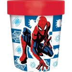 Tataway gobelet en plastique rouge marvel spiderman pour enfants 260 ml avec base antidérapante Tataway gobelet en plastique rouge marvel spiderman pour enfants 260 ml avec base antidérapante