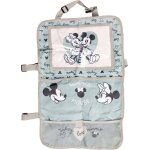 Tataway organiseur de tablette disney pour sige auto enfants, gris et rose avec minnie et mickey mouse ...