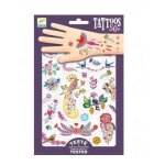 Tatouages plume color djeco Tatouages plume color djeco