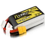 Tattu 4s lipo batterie 1300mah 14, 8v 120c 4s rline version batterie avec connecteur xt60 pour fpv racing ...