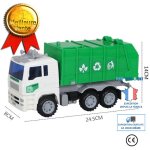 Td camion poubelle recyclage - voiture enfant vert maquette camion benne garbage truck jouet cadeau ...