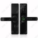 Td� chambre chambre porte en bois serrure d'empreinte digitale bureau h�tel appartement serrure intelligente ...