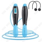 Td corde a sauter sans fil a comptage electronique corde a sauter a grande boule a double usage outils ...