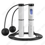 Td corde a sauter sans fil intelligente comptant des poids d'exercice fitness exercice corde a sauter ...