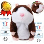Td� peluche de hamster parlant, r�p�tez ce que vous dites, jouet electronique parlant en peluche, cadeau ...