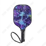 Td raquette de pickleball en fibre de verre 230g costume raquette brillante plage raquette de sports ...