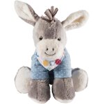 Tdrfl - 6022000 peluche musicale, ane emmi, mcanisme musical remplaable, taille: l, bleu clair / gris ...