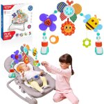 Tdrfl - arche d'activits articule pour bb, convient a la plupart des poussettes, jouet&cadeau pour ...