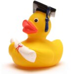 Tdrfl - canard de bain universitaire avec diplmeavec chapeau de docteurcadeau pour les examens de fin ...