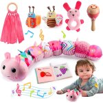 Tdrfl - jouet bébé 0 - 6 mois jouet peluche chenille musicale cadeau de naissance 0 - 6 mois bébé fille ... Tdrfl - jouet bébé 0 - 6 mois jouet peluche chenille musicale cadeau de naissance 0 - 6 mois bébé fille ...