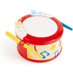 Tdrfl - jouet - tambour enfant lumineux interactif, 2 modes : rythme et mlodie - jouet bb a partir ...