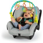 Tdrfl - oball, flex 'n go, arche d'activit a emporter jouet pour poussette sans bisphnol a, age nouveau ...