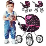 Tdrfl - poussette poupee, poussette jouet - poussette landeau bebe pour poupe, gondola, poigne hauteur ...