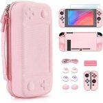 Tea - younik kit d'accessoires 14 en 1 pour la switch, grand tui de transport pour switch 2017, tui ...