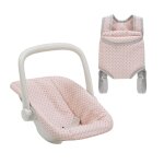 Teamson kids sige auto poupe et porte - poupe polka dot princess rose
