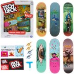 Tech deck, toy machine sk8shop fingerboard bonus pack, mini - skateboards personnalisables a collectionner, ...