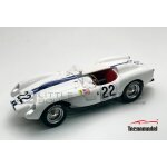 Tecnomodel mythos 1 / 18 - ferrari 250 tr pontoon - fender - 24h le mans 1958 tm18254g - tecnomodel mythos ...