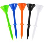 Tees golf plastique coupe couleur mixte 3 1 / 4 pouce 83mm long incassable valeur 50 pcs, etape down ...