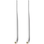 Teeaw - 2 paquets antenne wifi sma mle double bande 6dbi 2, 4 ghz 5 ghz 5, 8 ghz pour bateau amorceur, ...
