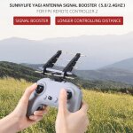 Tlcommande d'antenne dji fpv combo, booster de signal, amplificateur de porte 2. 4 / 5. 8ghz, accessoires ...