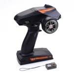 Tlcommande emetteur - rcepteur radio rc 2. 4ghz 4ch, 500m, pour voiture, bateau, rservoir, vhicule ...