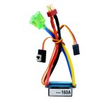T�l�commande esc 160a pour voiture et bateau, �tanche, anti - poussi�re, refroidie � l'eau