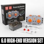 Tlcommande de programmation app, batterie 4 - 6, groupe mcanique, bloc de construction compatible ...