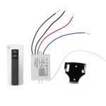 Tlcommande sans fil pour ampoule, 1, 2, 3, 4 voies, 220v