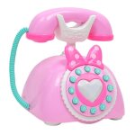 T�l�phone fixe vintage pour enfants, jouet educatif pr�coce