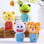 T�l�phone jouet electronique pour enfants, t�l�phone portable educatif, jouets d'apprentissage, musique, ...