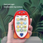 T�l�phone portable audio - visuel pour b�b�, jouet educatif montessori, jouet educatif pour enfant en ...