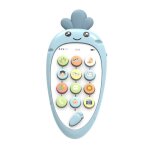 T�l�phone portable en forme de carotte pour b�b�, jouet educatif pour enfant, nouveau mod�le