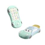 Tlphone portable jouet pour bb, artefact de sommeil, simulation de tlphone, jouets electroniques ...