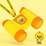 Tlescope jouet d'extrieur pour enfants, petit canard jaune hd, mini jumelles pour etudiants, cadeau ...