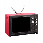 Modèle de téléviseur miniature pour maison de poupée, salon, chambre a coucher, micro red Modèle de téléviseur miniature pour maison de poupée, salon, chambre a coucher, micro red