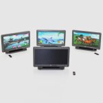 Télévision, meuble miniature, télévisée, avec télécommande, décoration de maison de poupée, bricolage, ... Télévision, meuble miniature, télévisée, avec télécommande, décoration de maison de poupée, bricolage, ...