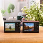 Télévision miniature 1:12 pour maison de poupée, meuble tv avec photo, modèle jouet, 1 pièce Télévision miniature 1:12 pour maison de poupée, meuble tv avec photo, modèle jouet, 1 pièce