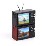 Tlvision miniature 1:12 pour maison de poupe, 1 pice, jouet pour dcoration de maison de poupe