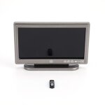 T�l�vision et t�l�commande miniatures, accessoires pour maison de poup�e, simulation d'�lectronique, ...