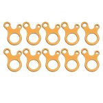 Tendeur de corde  3 trous, ajusteurs de serrage de cordon de ligne pour tente, camping, randonne, sac ...
