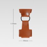 Tente de camping en cuir pu souple, marteau a ongles au sol, housse de protection avec cordon elastique, ...