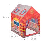 Tente de jeu caserne de pompiers jeux jouets helloshop26 13 0002856 Tente de jeu caserne de pompiers jeux jouets helloshop26 13 0002856