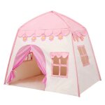 Tente de jeux d'intrieur et d'extrieur pour enfants, chteau de princesse, jouet pliant, tipi, maison ...